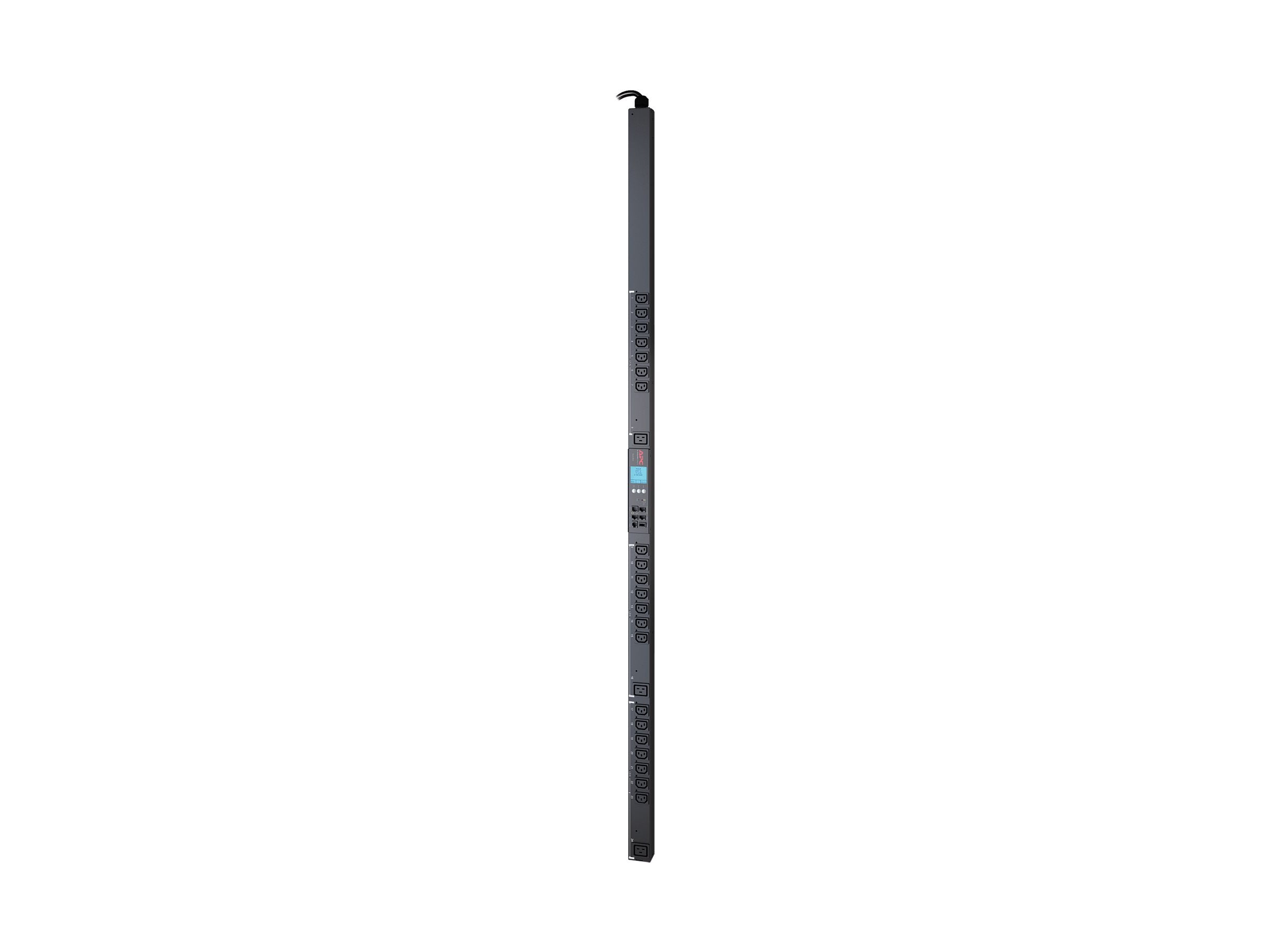 APC Metered-by-Outlet with Switching Rack PDU ZeroU 2G Rack AC 400V 11 kW 3-phase Ethernet 10/100 oc 24 0U 1