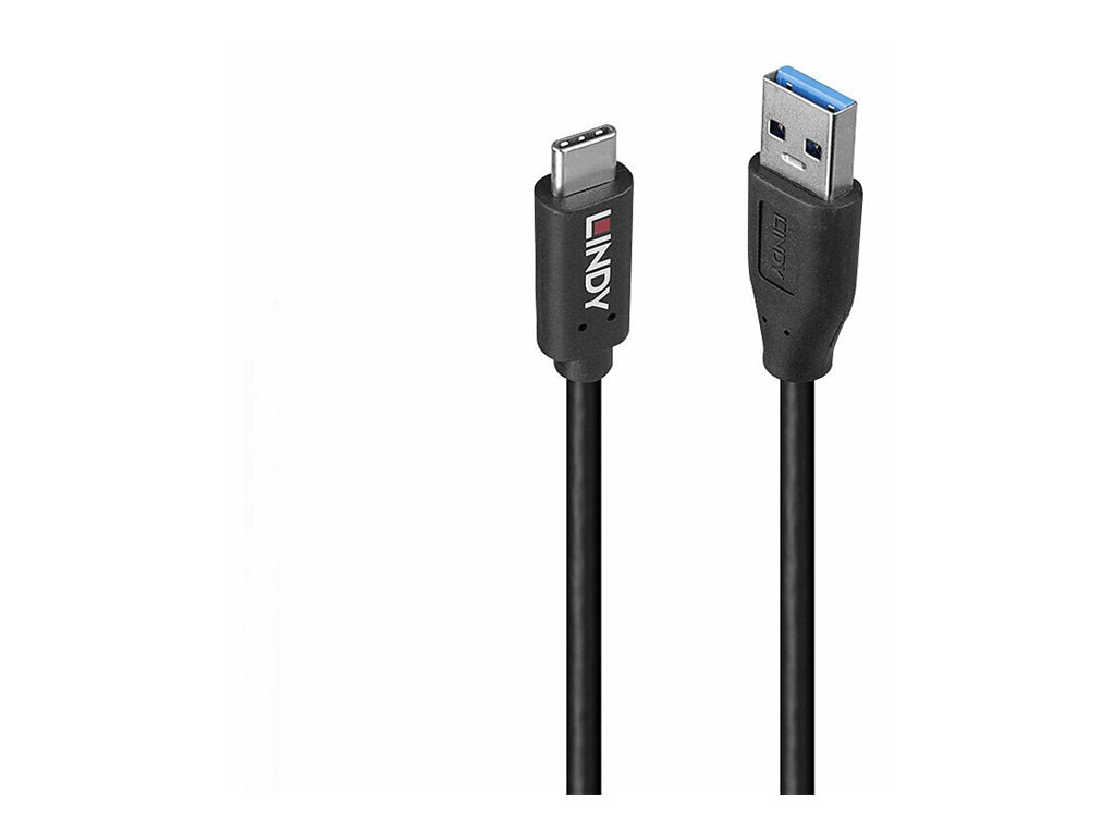 LINDY 0,5m USB 3.2 Typ A auf C Kabel Vorderansicht