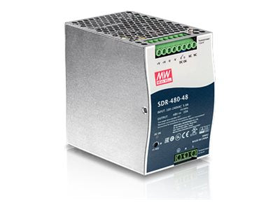 TRENDNET TI-S48048 AC-zu-DC DIN-Schienen-Netzteil Detailansicht