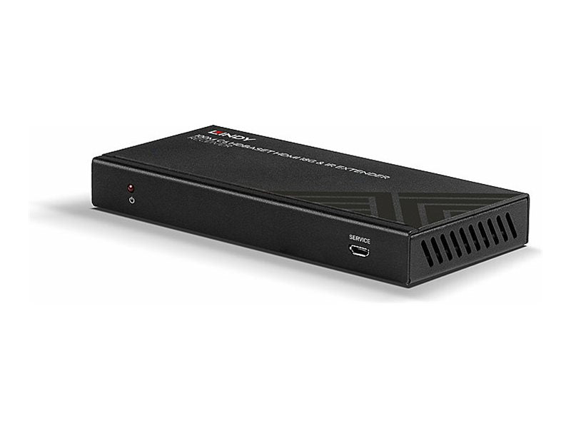 LINDY 100m Cat.6 HDMI 18G IR & RS232 HDBaseT Extender Anschlussmöglichkeiten