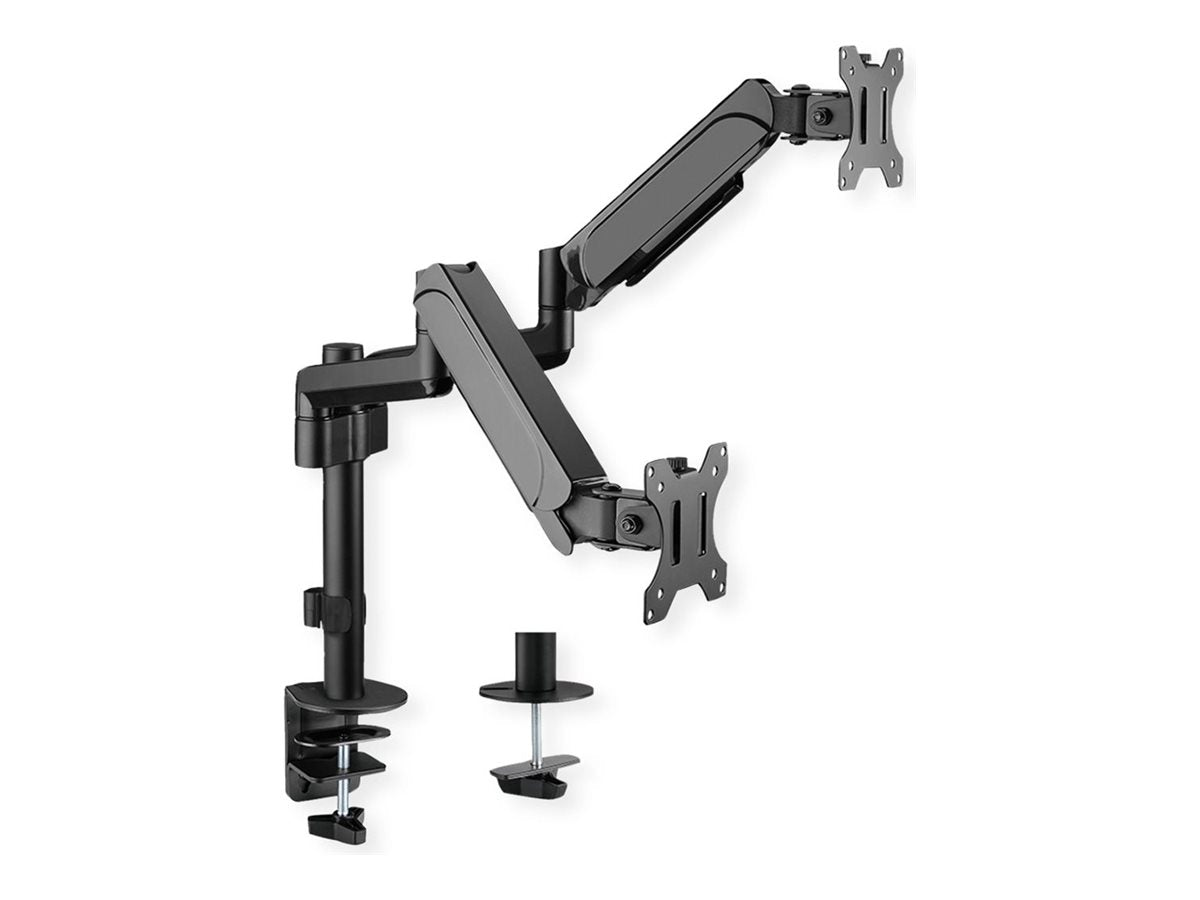 VALUE Dual LCD-Arm Trägerstange Vorderansicht