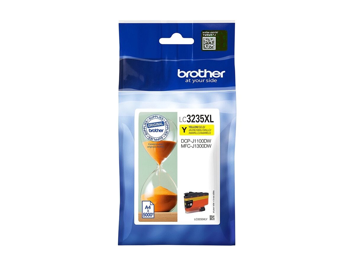 BROTHER LC-3235XLY Tintenpatrone Gelb Verpackung