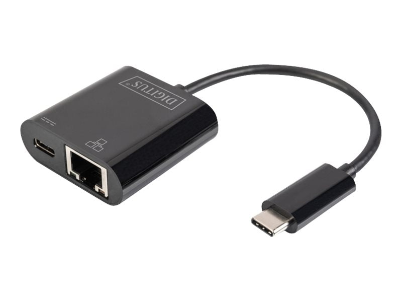 DIGITUS USB Type-C Gigabit Ethernet Adapter Vorderansicht