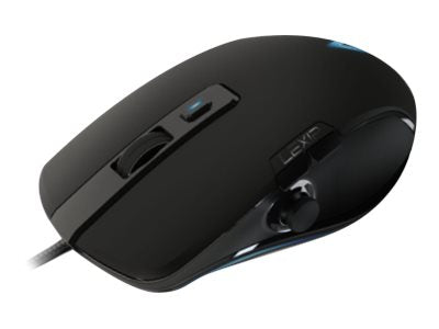 LEXIP NP93 Neptunium Alpha Gaming Maus - Vorderansicht