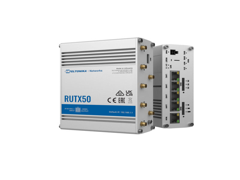 TELTONIKA NETWORKS RUTX50 DUAL SIM 5G/4G/LTE Router Verpackung