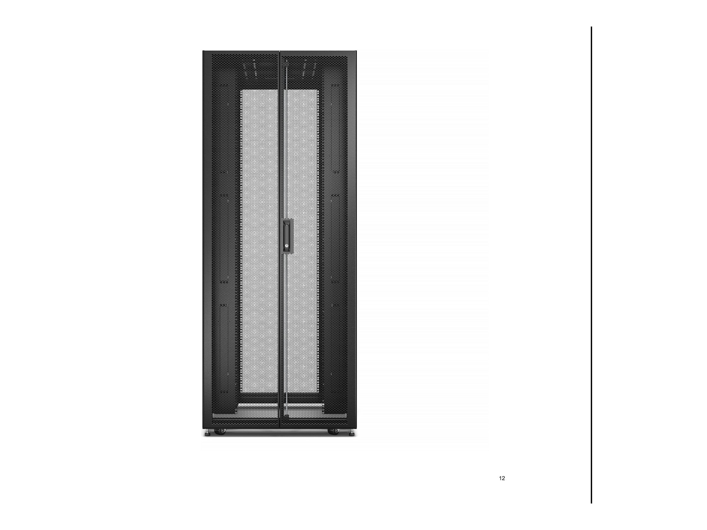 APC Easy Rack ER8202 Schrank Vorderansicht