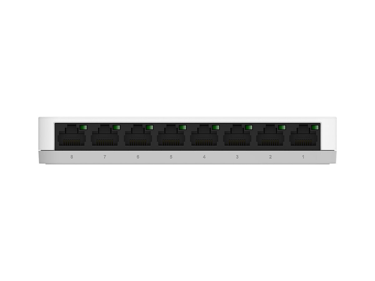 D-LINK GO-SW-8G 8-Port Gigabit Switch Vorderansicht