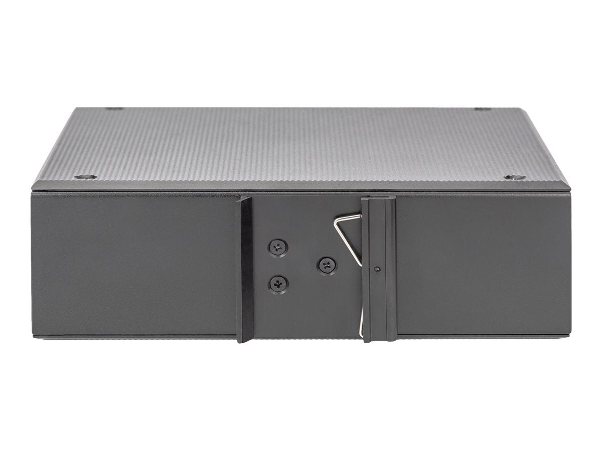 DIGITUS DN-651109 Industrieller 4-Port Gigabit PoE+ Switch Vorderansicht