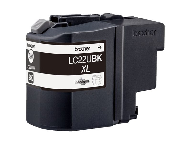 BROTHER LC-22UBK Tintenpatrone schwarz Verpackung