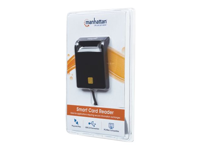 MANHATTAN Smartcard-Lesegerät Vorderansicht