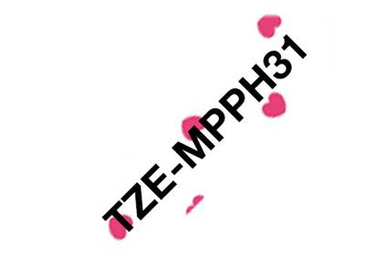 BROTHER TZe-MPPH31 P-touch Schriftband auf Anwendung