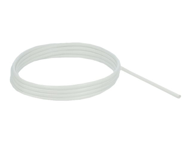 DELOCK Schutzschlauch Glasfasergeflecht 10 m x 6 mm weiss - Vorderansicht