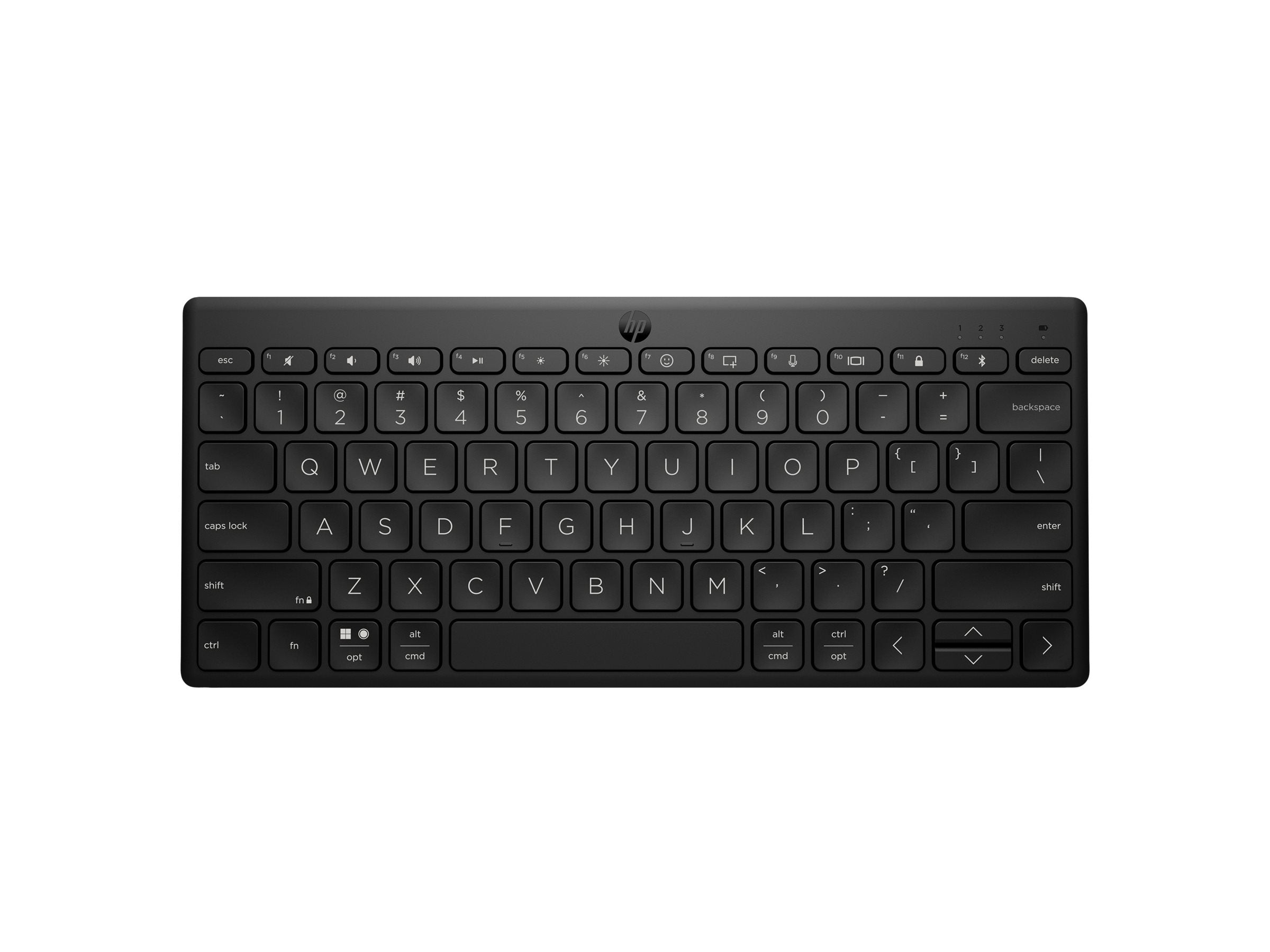 HP 350 BLK Compact Multi-Device Keyboard GR (P) Detailansicht
