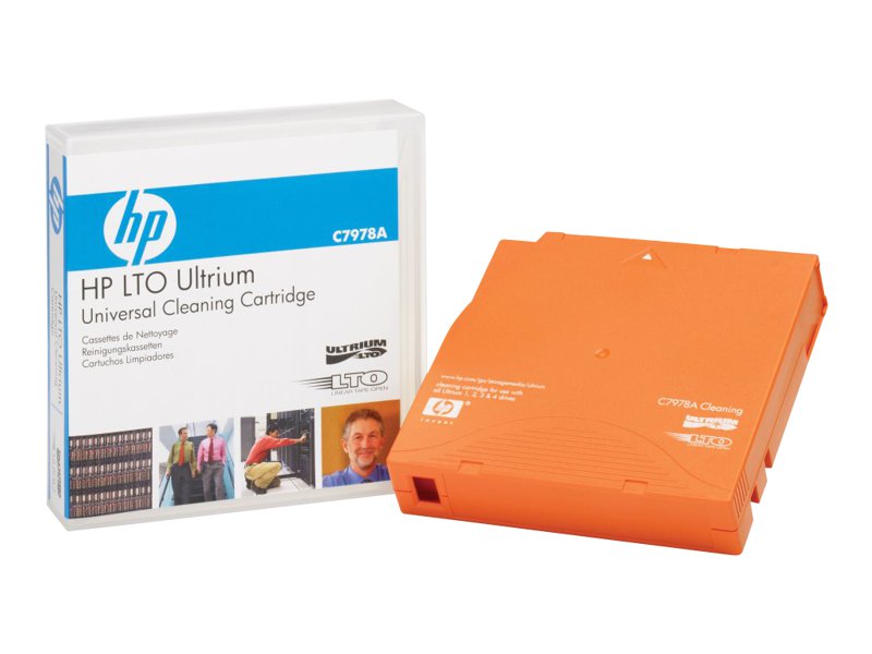 HPE LTO Ultrium universal cleaning cartridge seitliche Ansicht