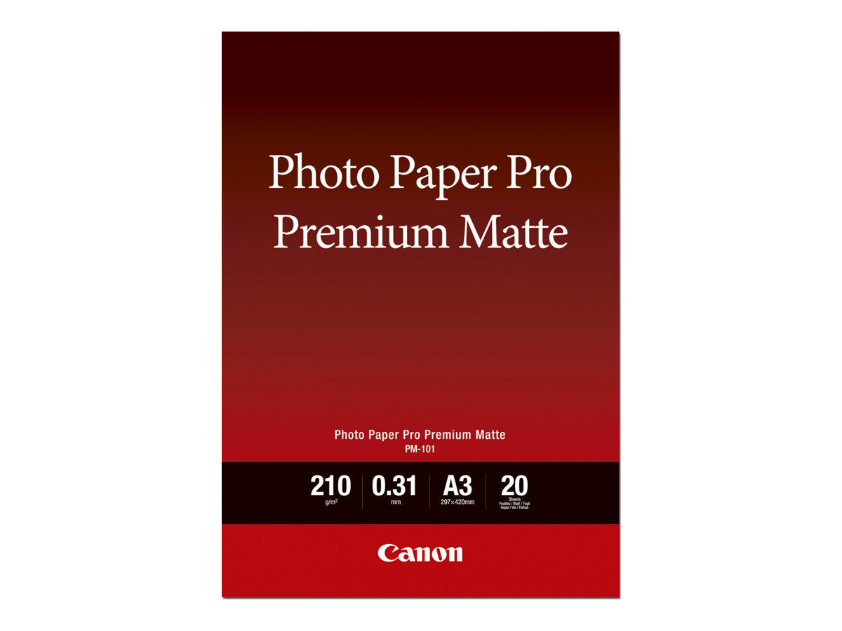 CANON Photo Paper Premium Matte A3+ 20 Blatt