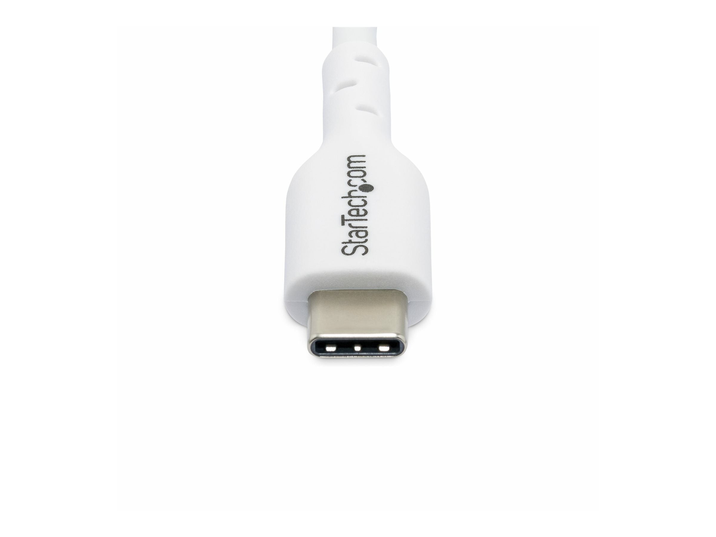 STARTECH.COM 1m USB-C Schnellladekabel USBC Kabel USB 2.0 Typ-C Laptop Ladekabel 60W Power Delivery USB-C auf USB-C Weiss