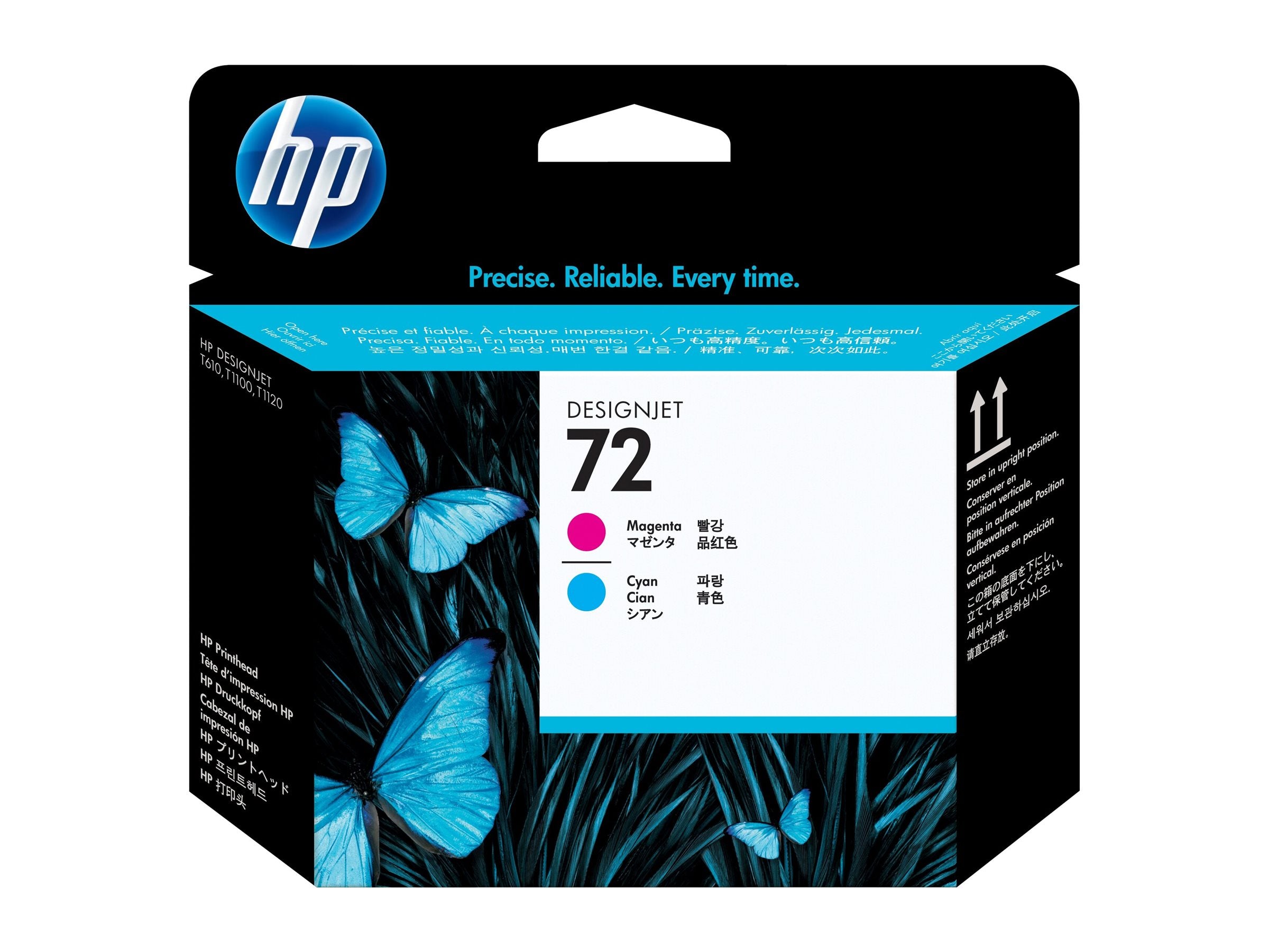 HP 72 Druckkopf C9383A Vorderansicht