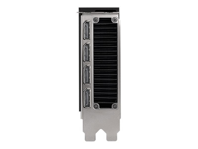 Vorderansicht der PNY NVIDIA RTX 6000 48GB DDR6 ADA 4xDP Grafikkarte