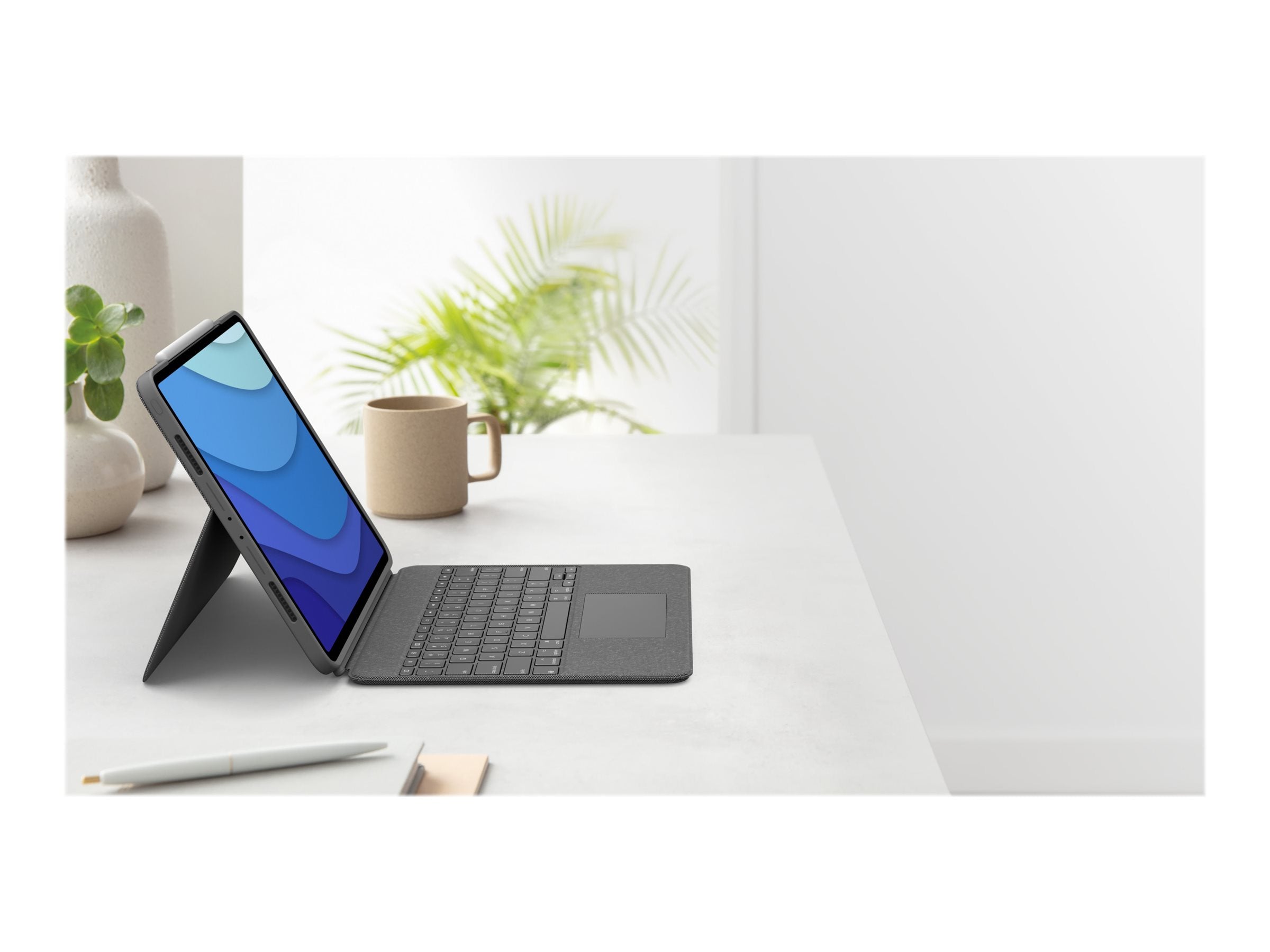 LOGITECH COMBO TOUCH - GREY - CENTRAL (DE)
