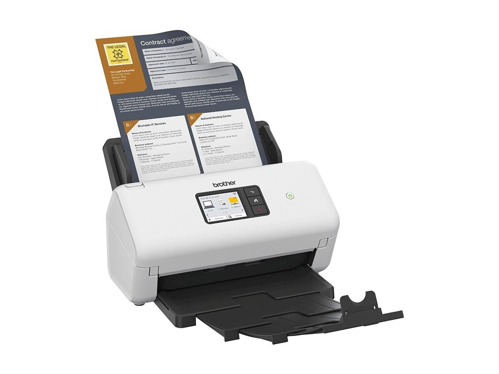 BROTHER ADS-4550W Desktop Scanner Touchscreen