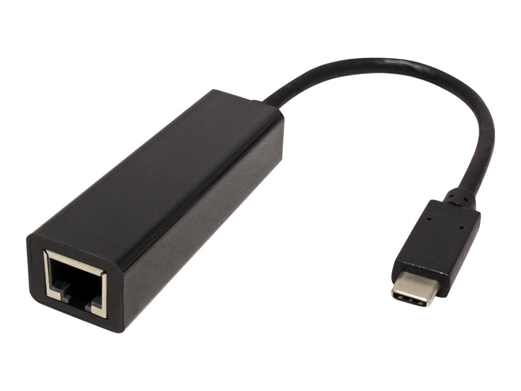 VALUE USB 3.2 Gen 2 Typ C zu Gigabit Ethernet Konverter - Anschlussansicht