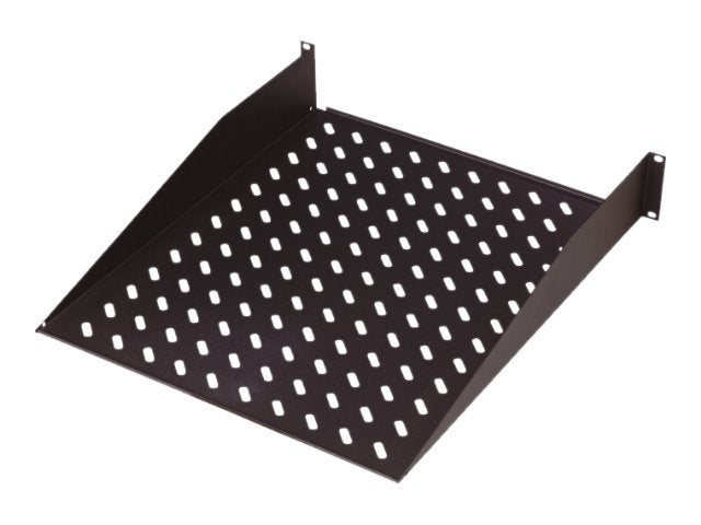DIGITUS Fachboden DN-19 TRAY-2-SW Rack Vorderansicht