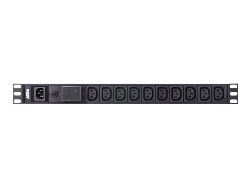 ATEN PE0110SG 1U 10A Basic PDU Vorderansicht