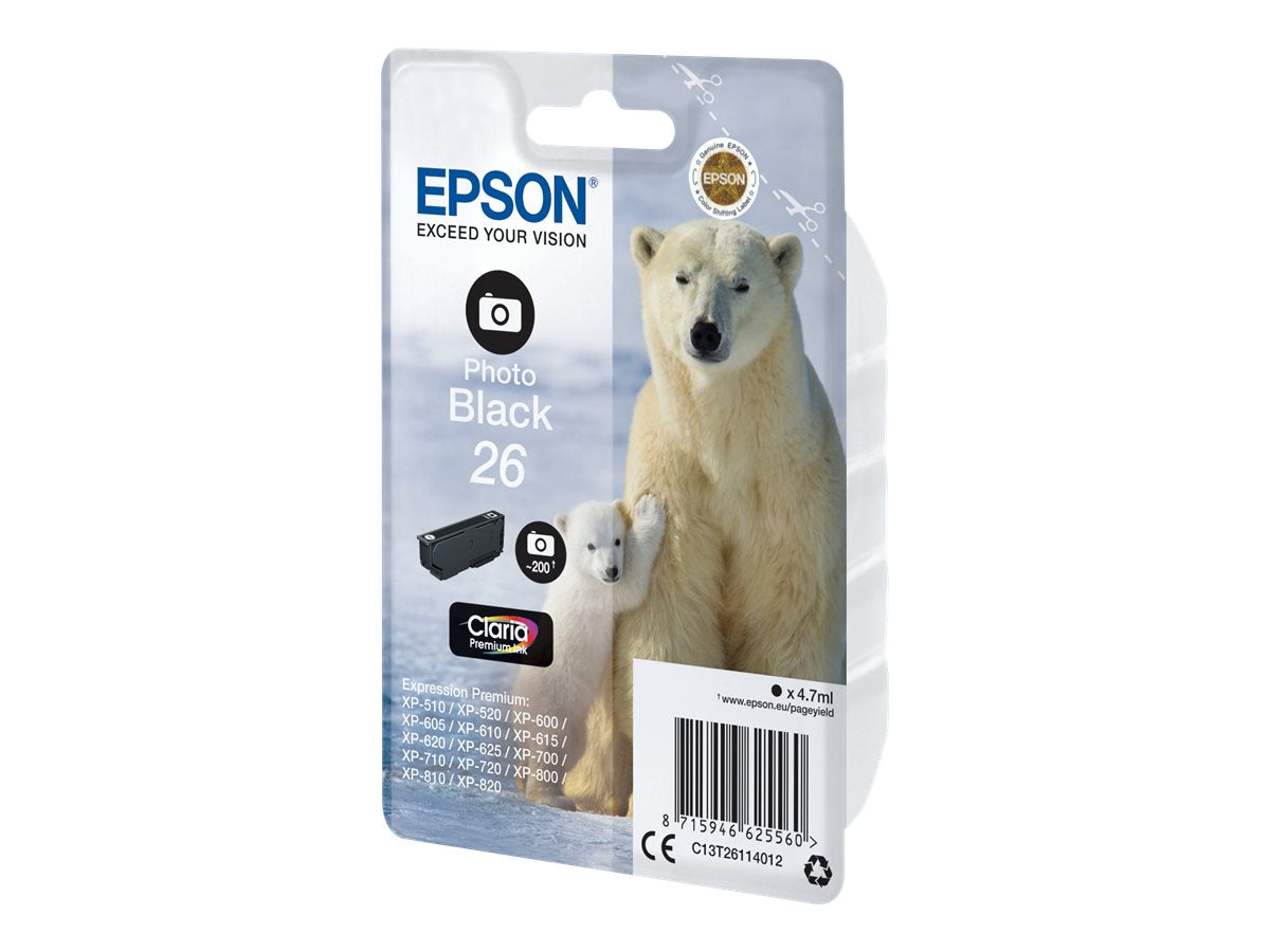 EPSON 5LB 26 Tintenpatrone Photo Schwarz Detailansicht