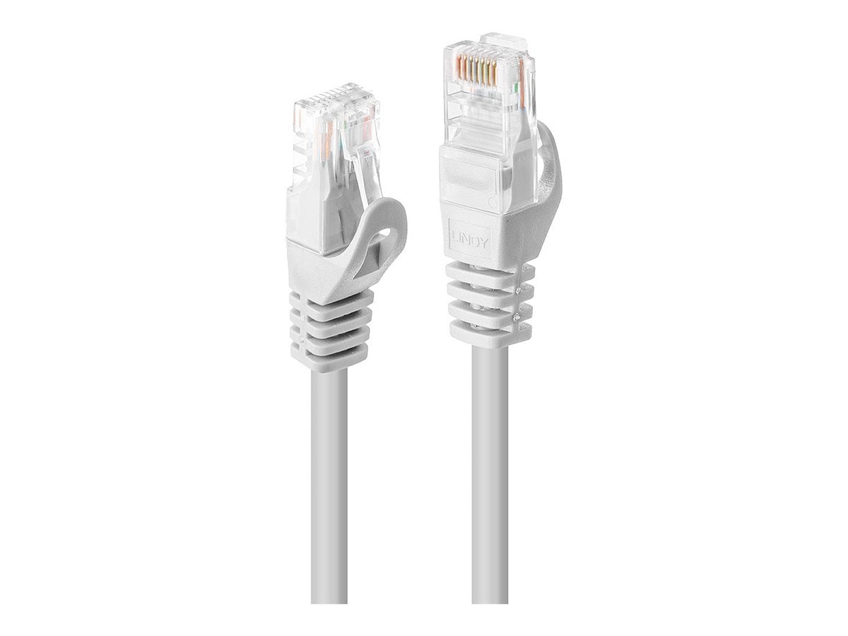 LINDY Basic Cat.6 U/UTP Kabel, weiss, 7,5m - Detailansicht