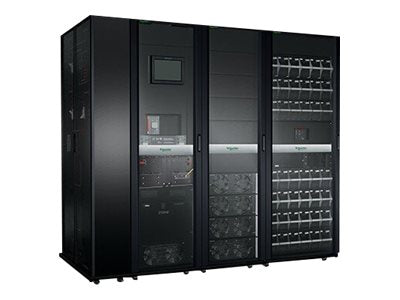 Detailansicht des LCD-Touchscreens der APC Symmetra PX 125kW