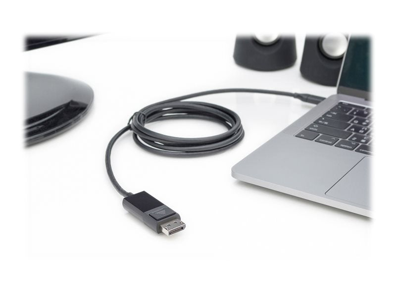 DIGITUS USB Type-C Gen 2 Adapterkabel Type-C auf DP Vorderansicht