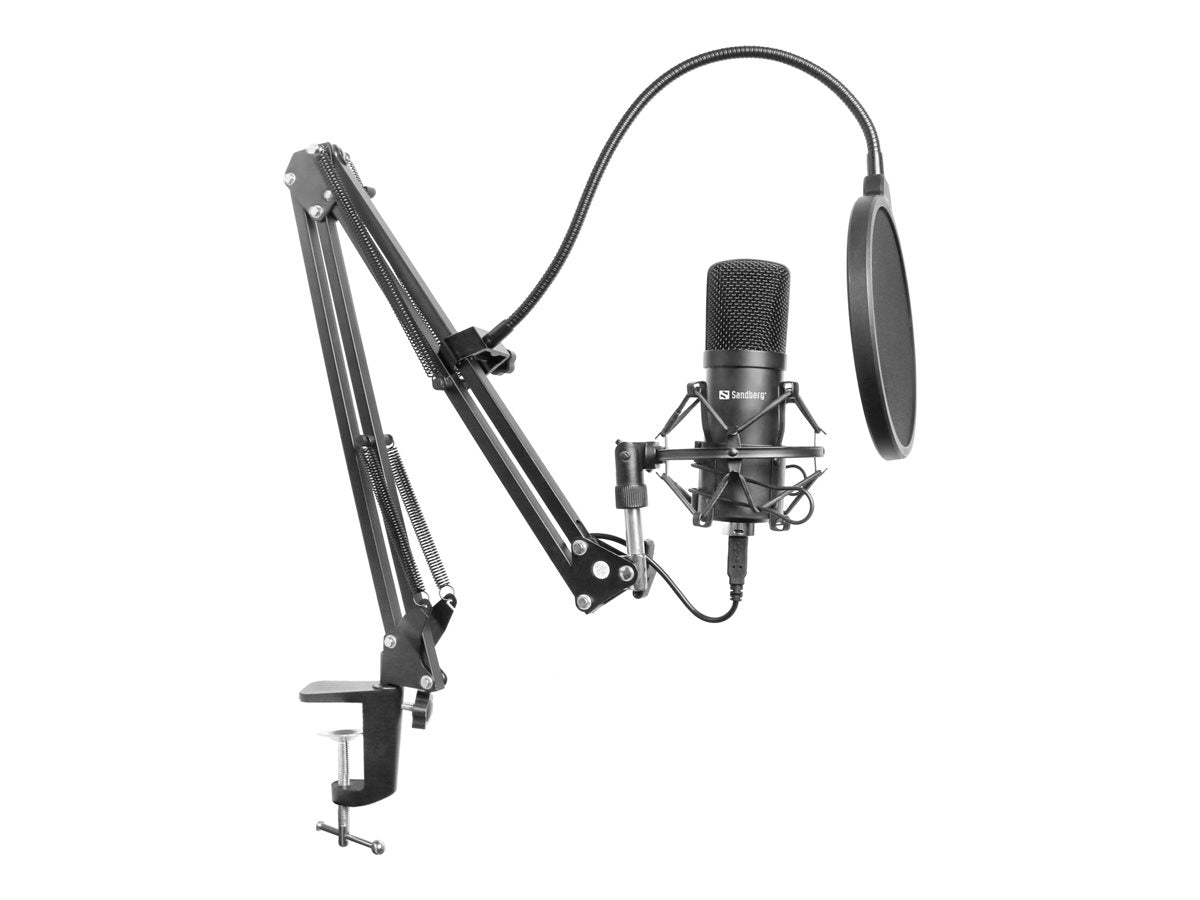 SANDBERG Streamer USB Microphone Kit - Verpackung