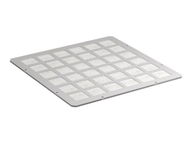 EFB Modulblech Grau mit Filtermatte Typ A Vorderansicht