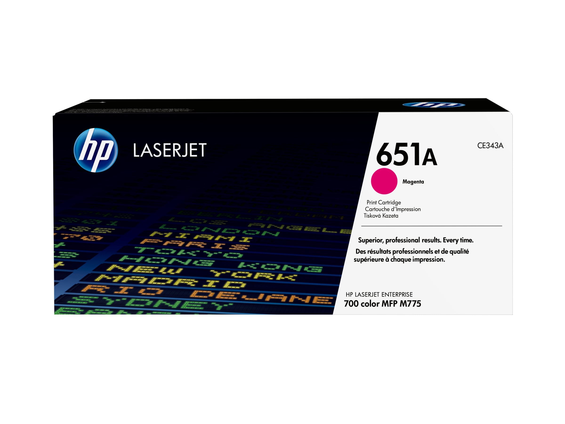 HP 651A Original Toner magenta Verpackung