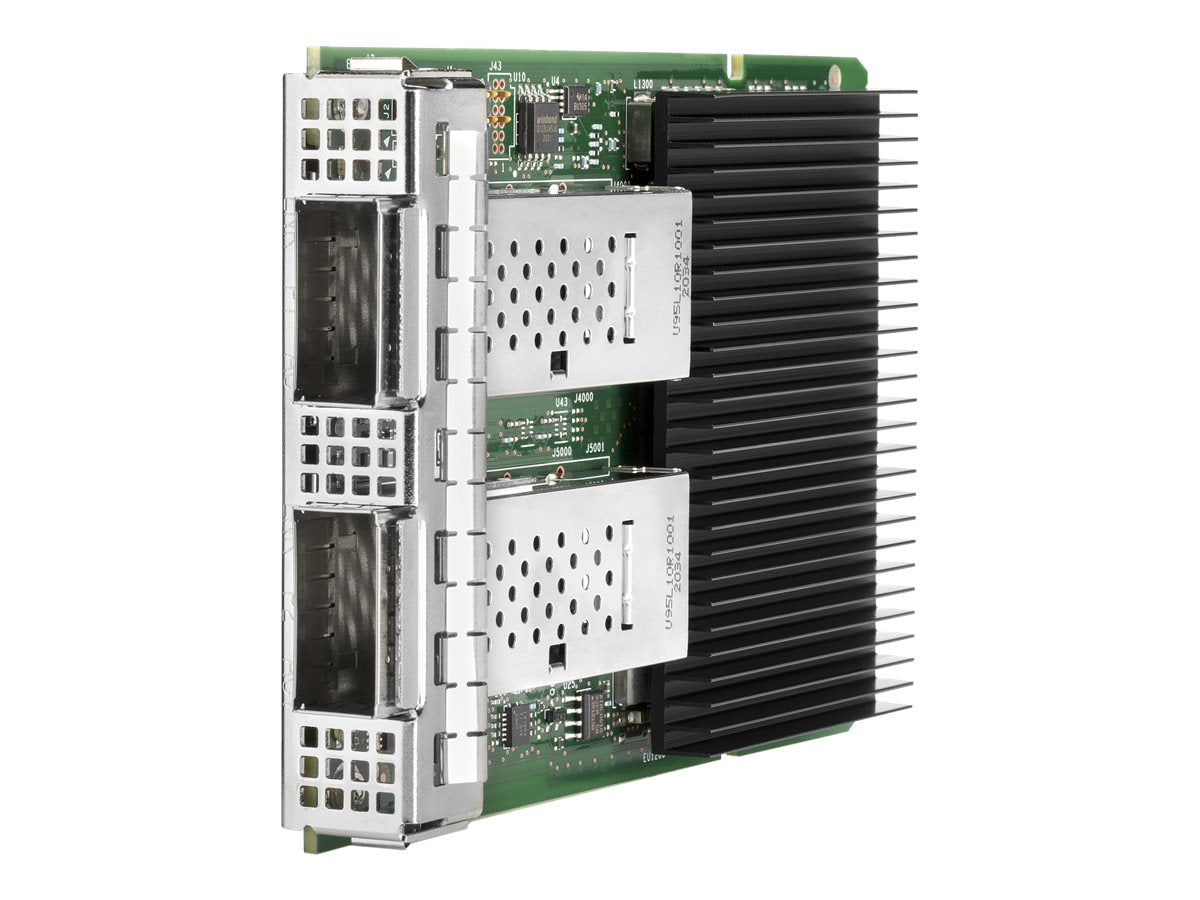 HPE Ethernet Adapter E810-CQDA2 100Gb 2-port QSFP28 OCP3 Vorderansicht