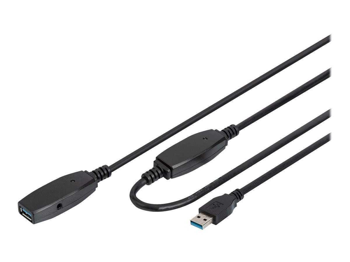 DIGITUS USB 3.0 Verlängerungskabel 10m Vorderansicht