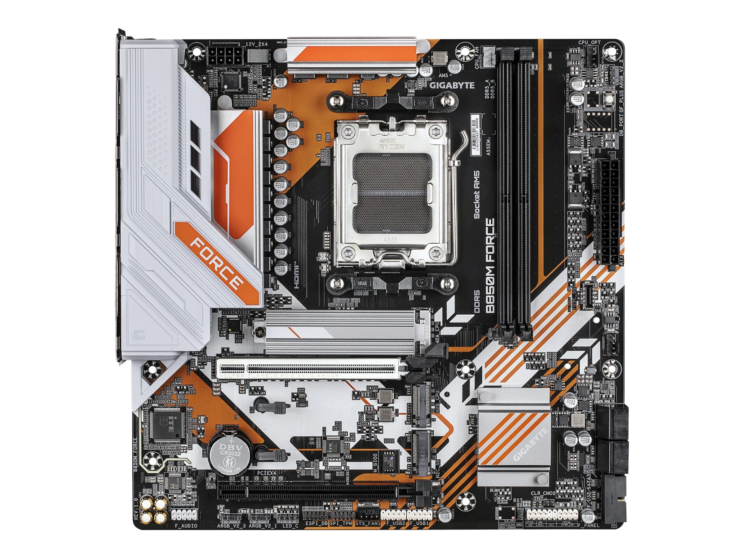 GIGABYTE B850M FORCE Motherboard Vorderansicht