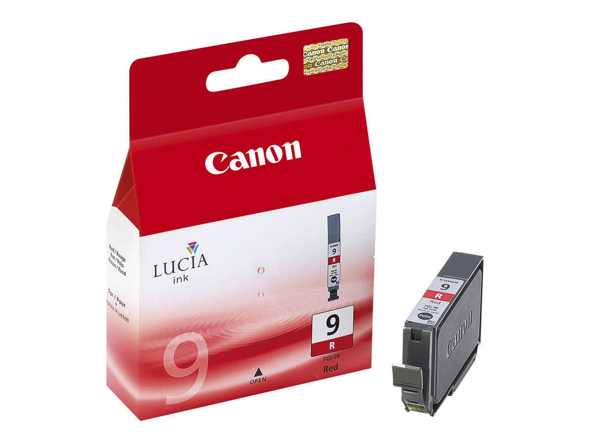 CANON PGI-9R Tinte rot Standardkapazität Vorderansicht