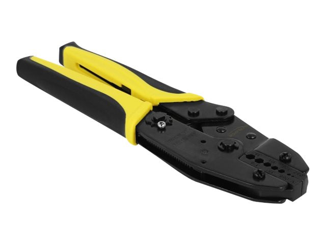 DELOCK Universelle Koax Crimpzange Anwendung