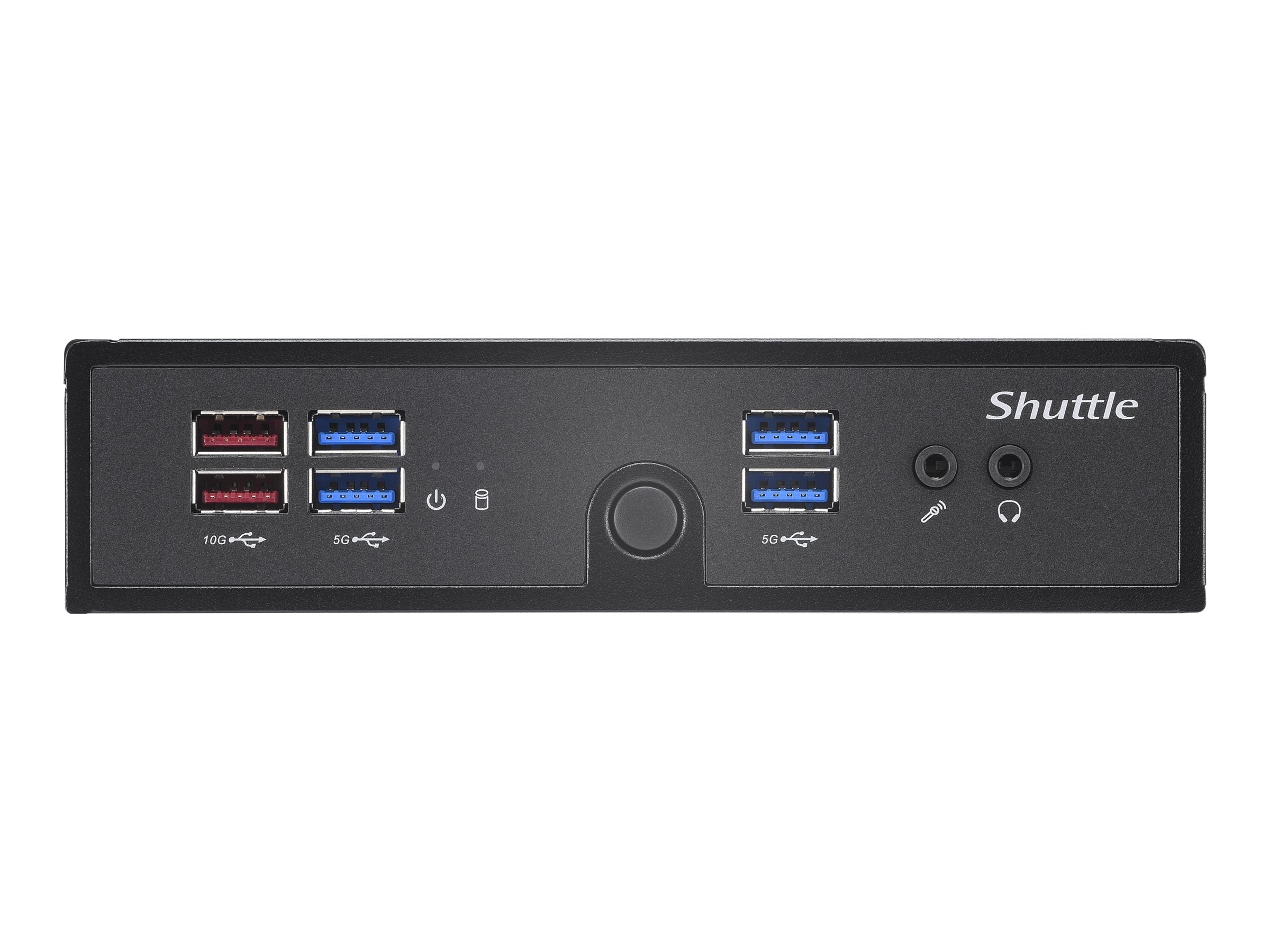SHUTTLE Barebone XPC slim DS50U5 Intel Core i5-1335U 2xSODIMM DDR5 2xM.2 1xSATA 1xHDMI 1xDP 1xVGA Black
