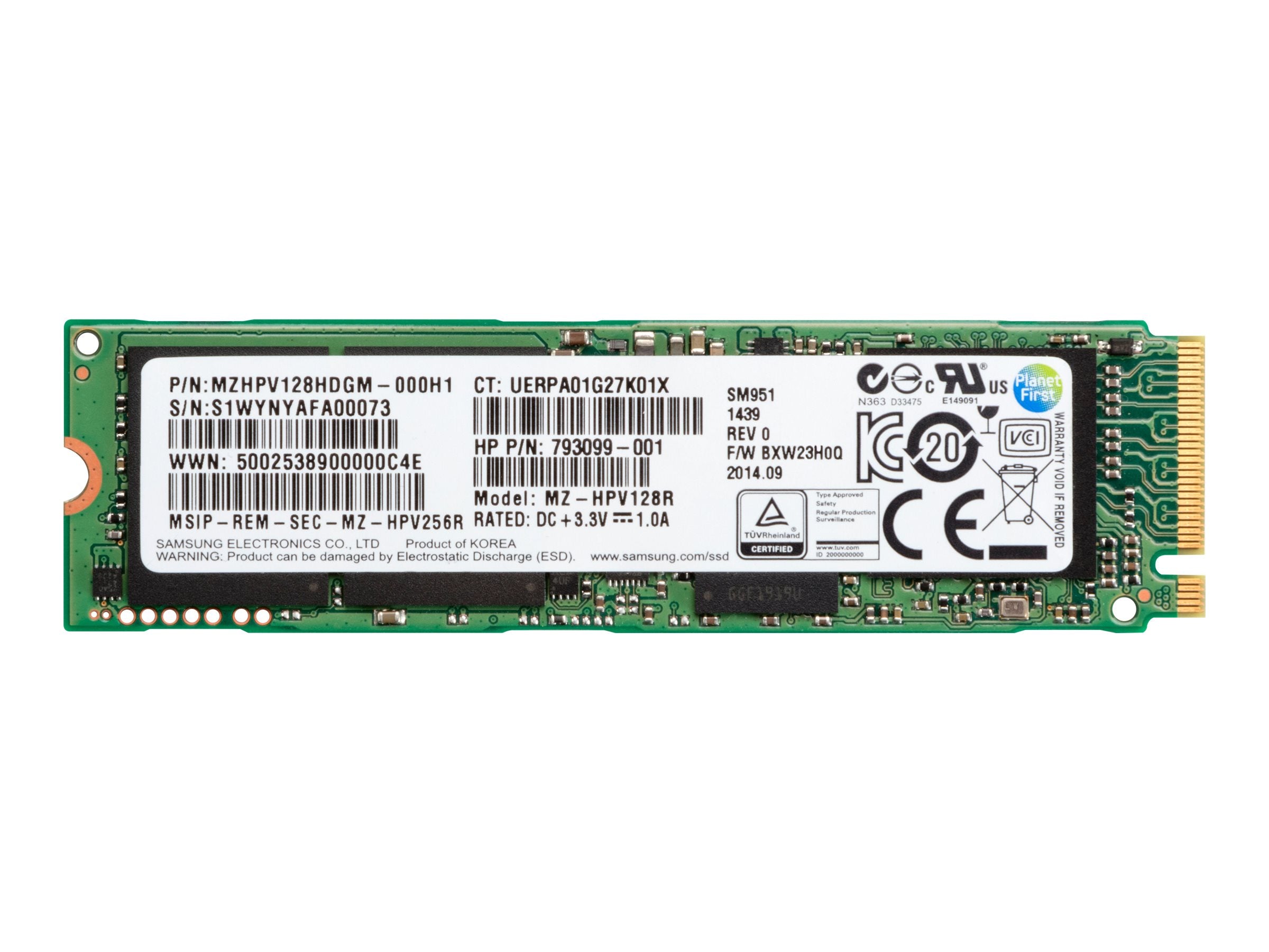 HP Z Turbo Drive G4 512GB SSD Module Vorderansicht