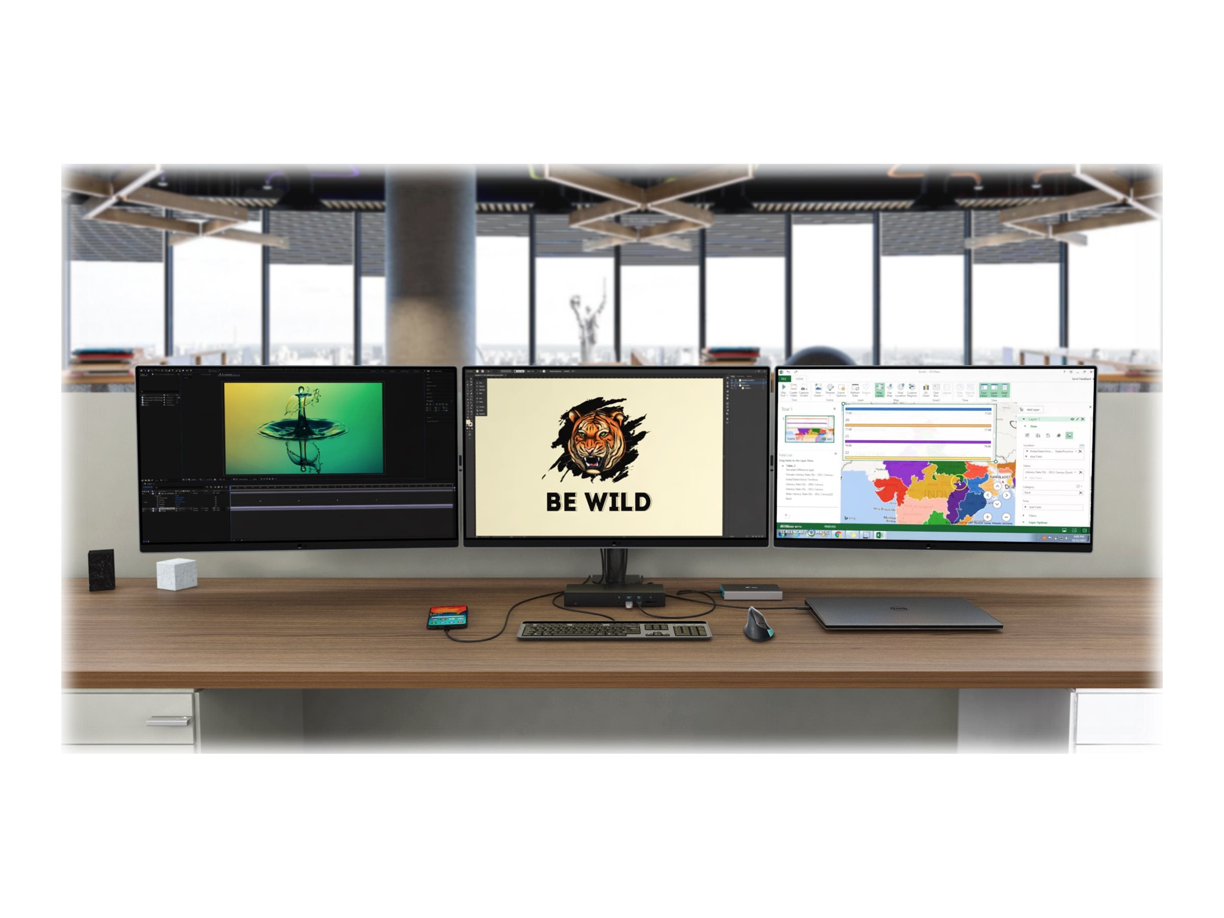 I-TEC Thunderbolt 3 Docking Station Vorderansicht
