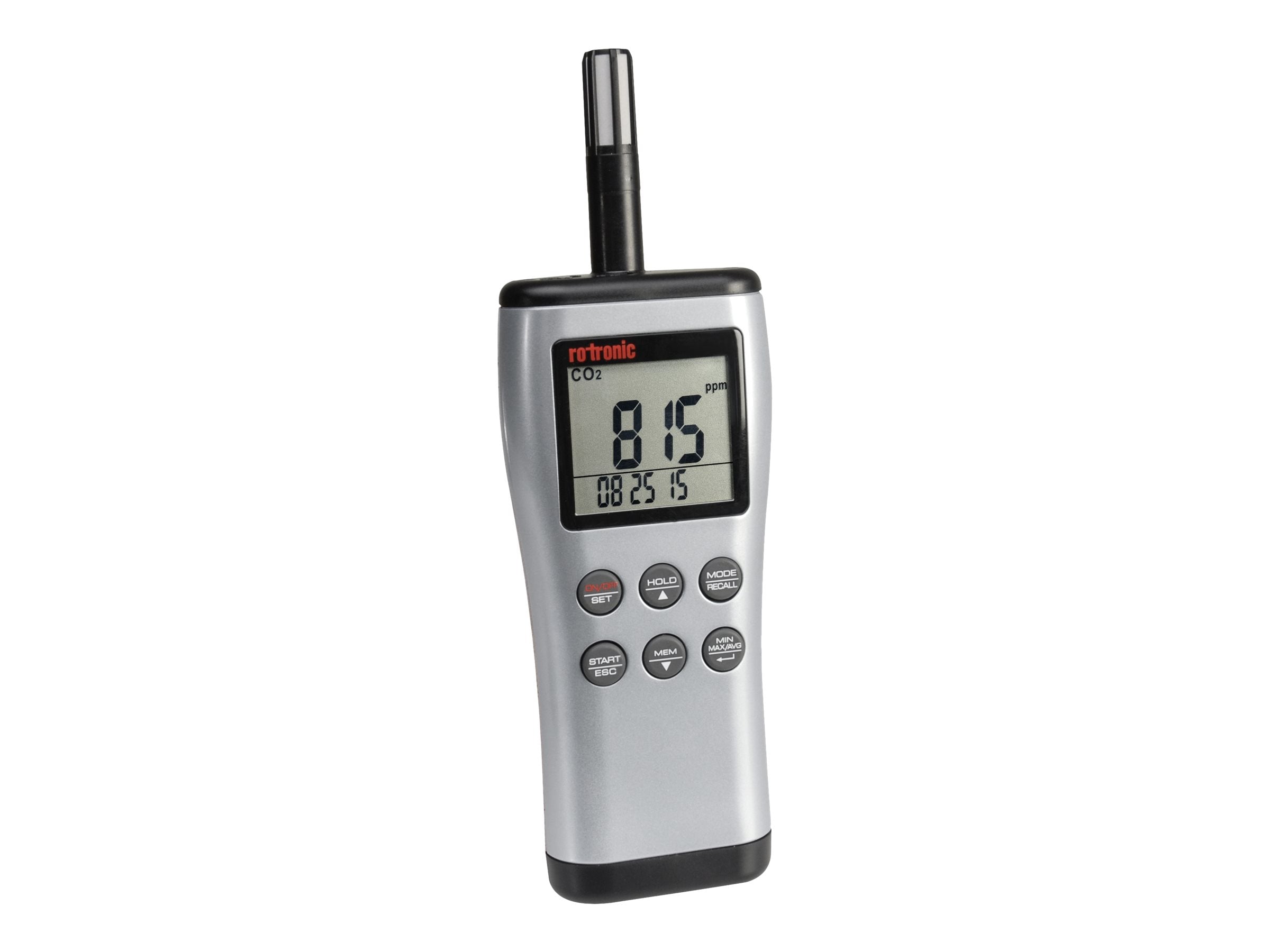 ROTRONIC CP11 CO2- Feuchte- und Temperatur-Handmessgerät Vorderansicht