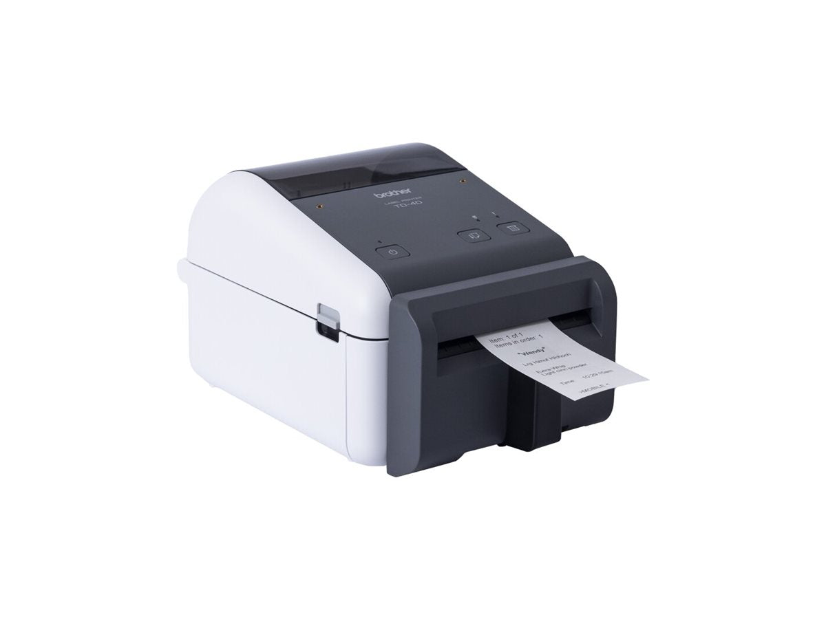 BROTHER TD4420DNF 4inch 203dpi Linerless Desktop Printer - Verpackung