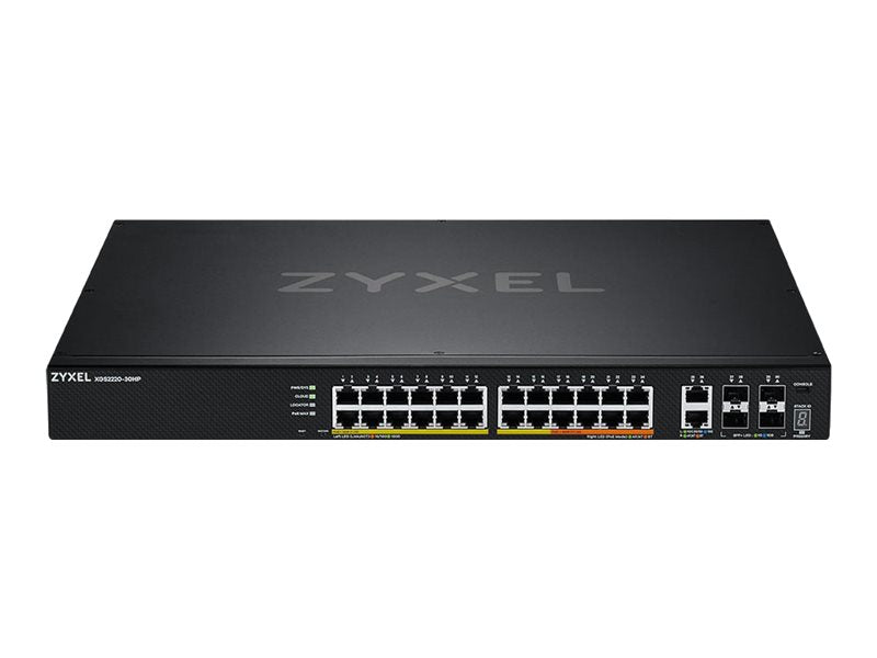 ZYXEL XGS2220-30HP L3 Access Switch Vorderansicht