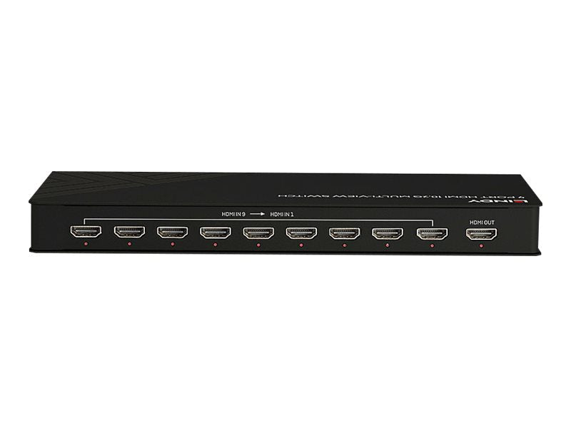 LINDY 9 Port HDMI 10.2G Multi-view Switch Detailansicht
