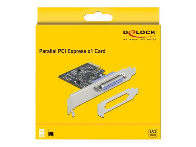 DELOCK PCI Express Karte zu 1xParallel IEEE1284 - Verpackung