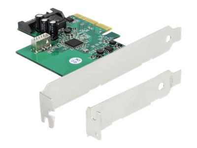 DELOCK PCI Express Karte Vorderansicht