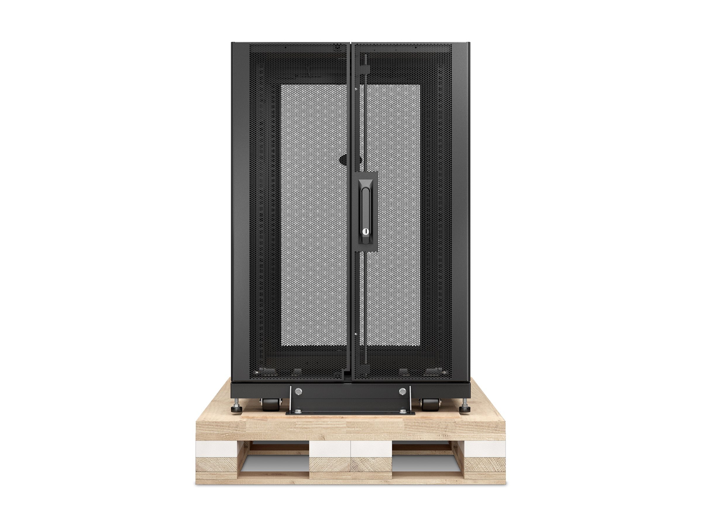 APC NetShelter SX 18U Server Rack Enclosure 600mm x 900mm w/ Sides Black Shock Packaging