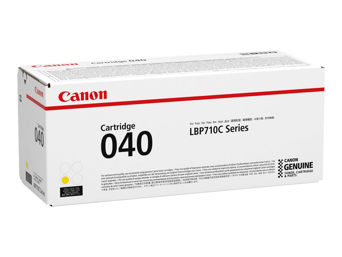 Verpackung des CANON 040Y Toners gelb